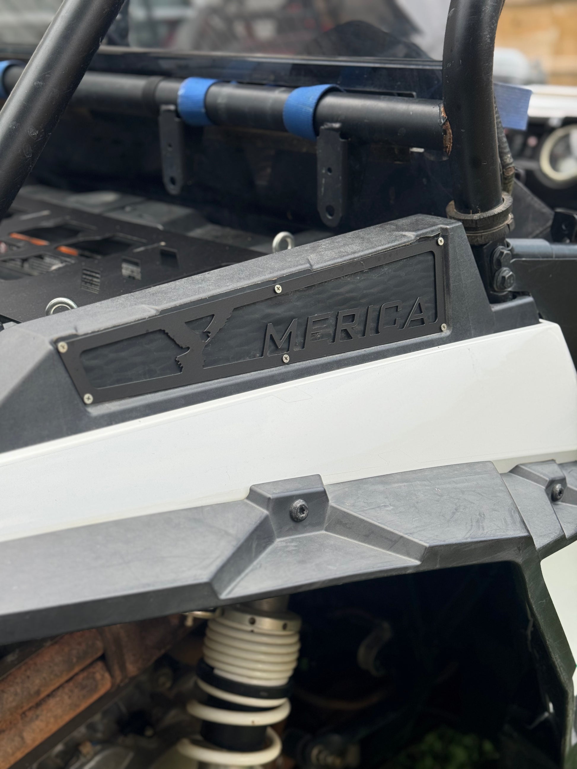 RZR Bed Air Intake Overlay(Merica)