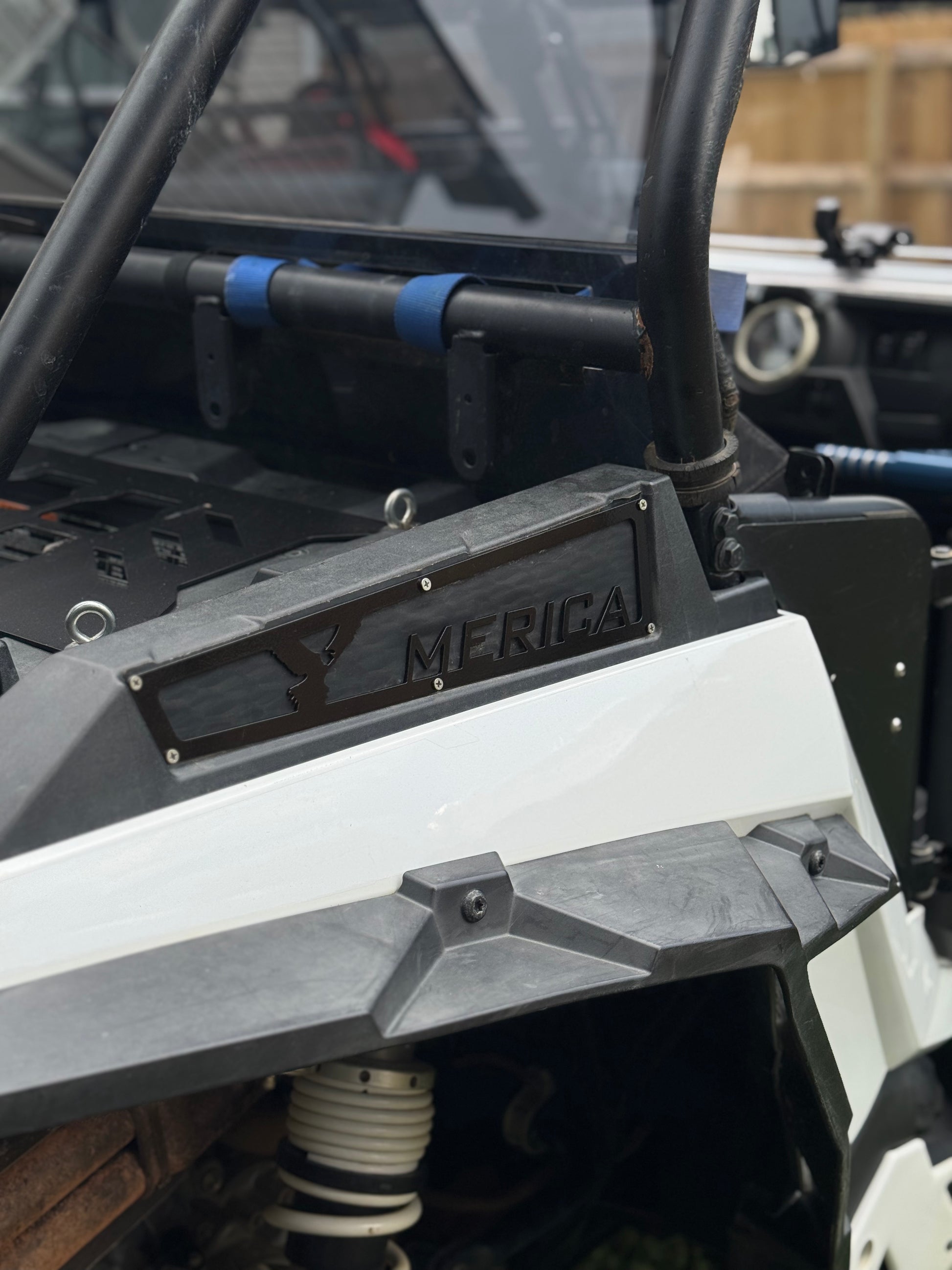 RZR Bed Air Intake Overlay(Merica)